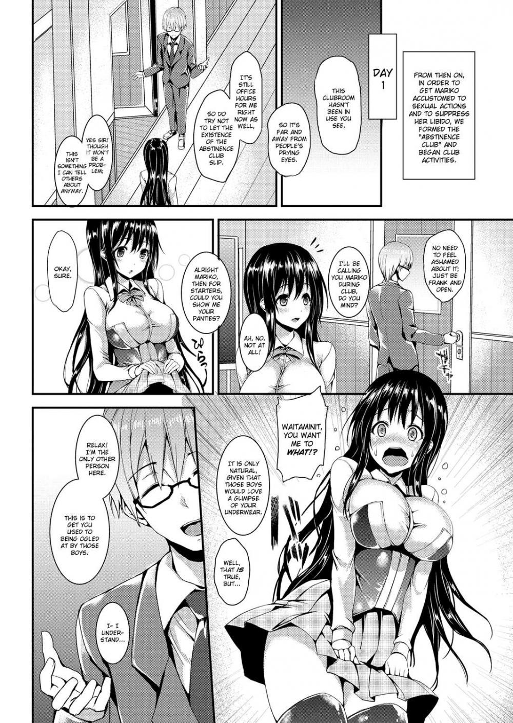 Hentai Manga Comic-Abstinence Club-Chapter 1-4